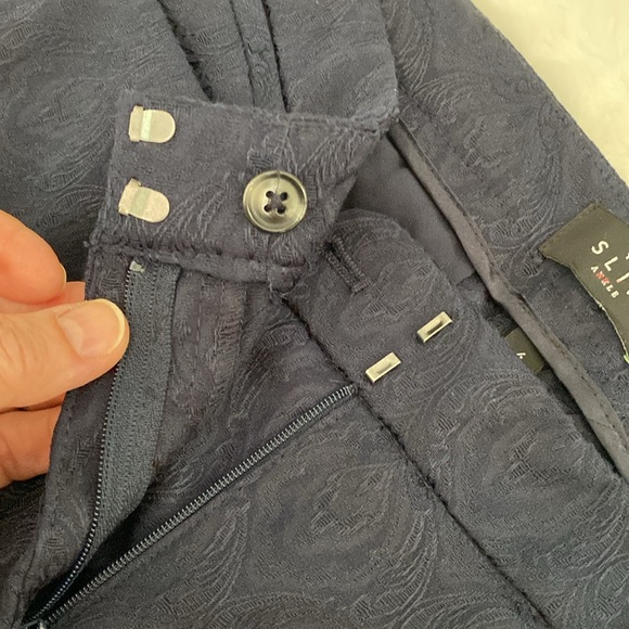 White House Black Market Dark Navy Dress Pants NWT - Picture 12 of 12